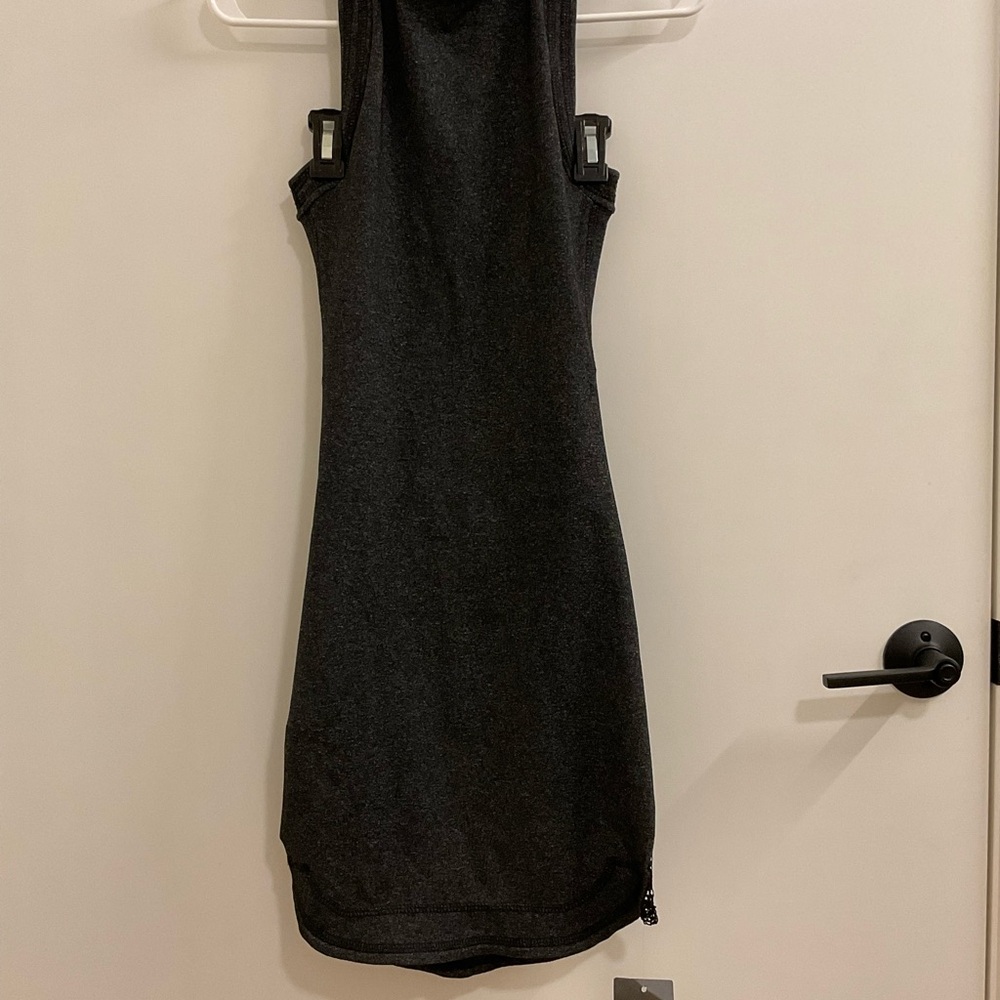 Chic Black Sleeveless Mini Dress
